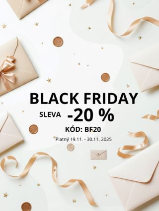 🎉 Black Friday na www.art-obalky.cz! 🎉 Využijte jedinečnou příležitost a nakupujte s 20% slevou na veškerý sortiment...