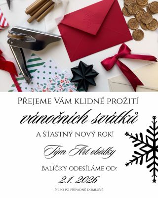Děkujeme Vám za úžasný rok!✨ Jsme rádi, že jste byli součástí našeho kreativní světa🤍 Těšíme se na další sezónu🎨📦💌 #vanoce...